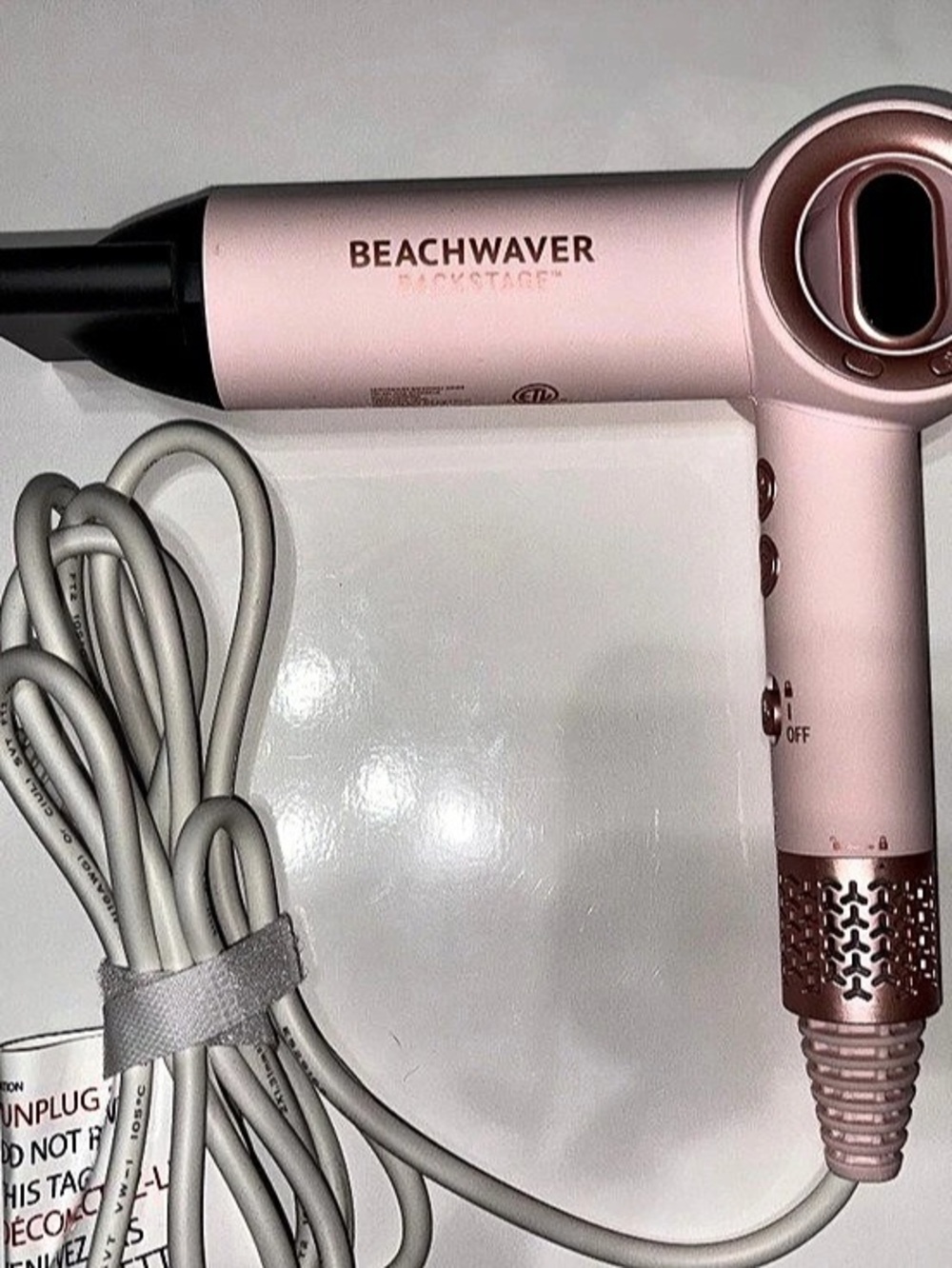 Beachwaver Backstage Pink Hairdryer